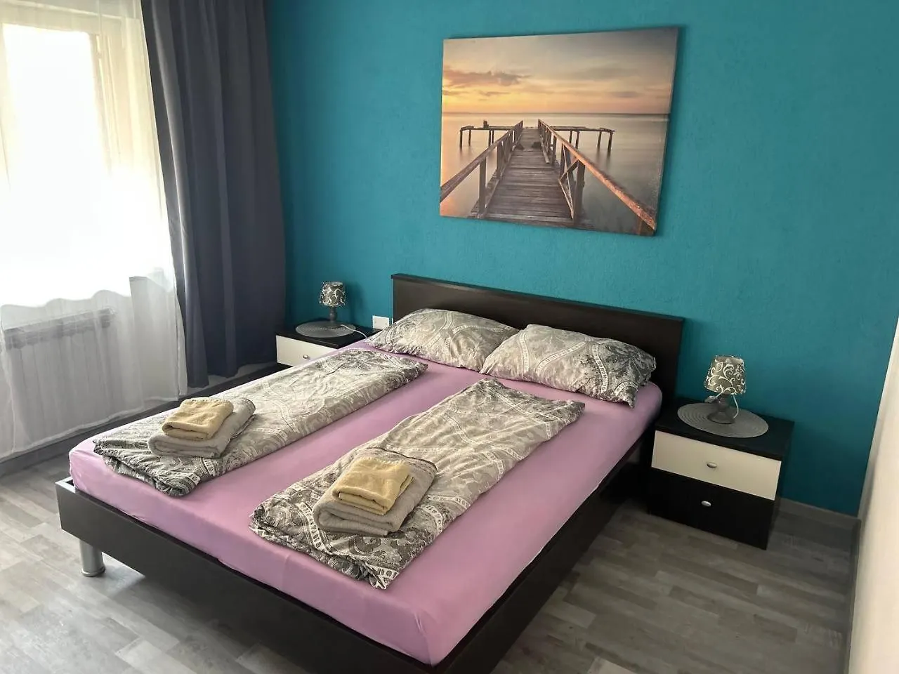 Villa Hanka Umag - 3 Verschiedene Whg - 40 Qm 3 Pers, 50 Qm Bis 4 Pers Oder 70 Qm Bis 5 Pers, Balkone, Nur 70 M Zum Strand, Von 3 Bis Max 5 Personen, Wlan, Sat-Tv, Klima, Kueche, Parkplaetze,Ruhig Gelegen Appartement